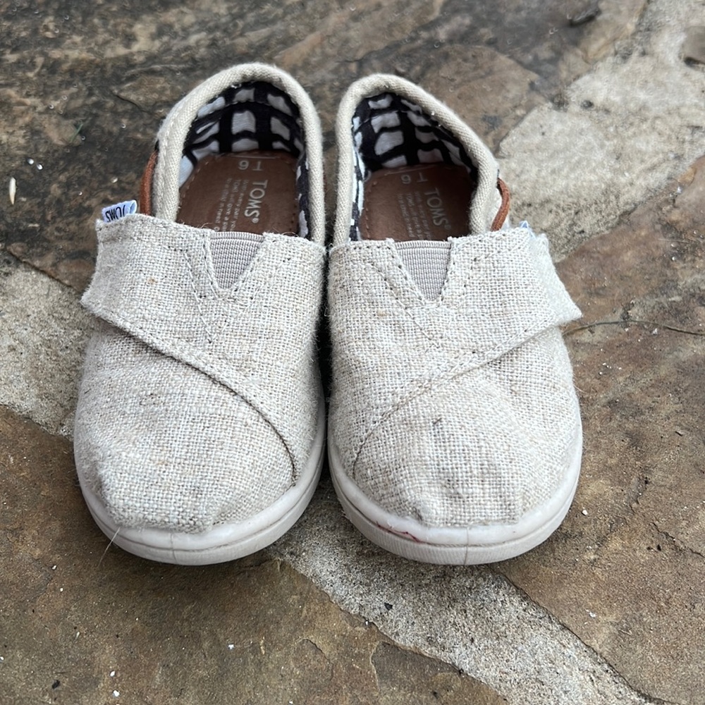 Toddler Toms shoes, Size 6